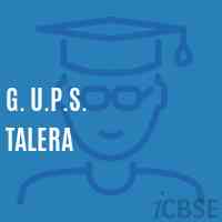 G. U.P.S. Talera Middle School Logo