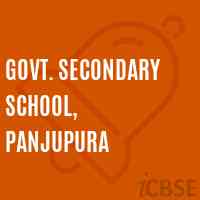 Govt. Secondary School, Panjupura Logo