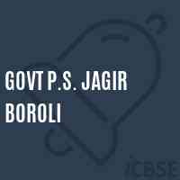 Govt P.S. Jagir Boroli Primary School Logo