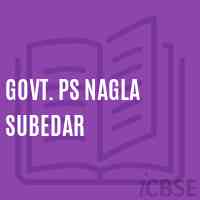 Govt. Ps Nagla Subedar Primary School Logo