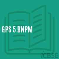 Gps 5 Bnpm Primary School Logo