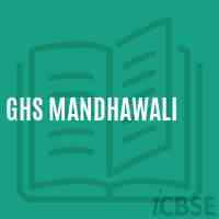 Ghs Mandhawali Secondary School Logo