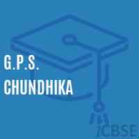 G.P.S. Chundhika Primary School Logo