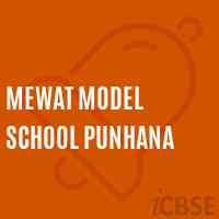 Mewat Model School Punhana Logo