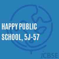 Happy Public School, 5J-57 Logo