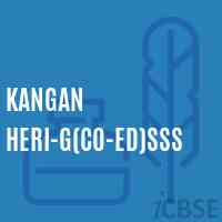 Kangan Heri-G(Co-ed)SSS High School Logo