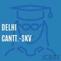 Delhi Cantt.-SKV Senior Secondary School Logo