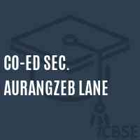 Co-Ed Sec. Aurangzeb Lane Senior Secondary School Logo