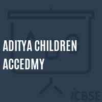 Aditya Children Accedmy Middle School Logo