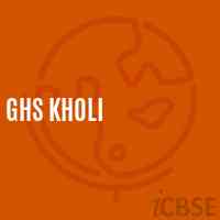 Ghs Kholi Secondary School Logo