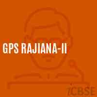 Gps Rajiana-Ii Primary School Logo