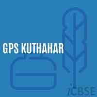 Gps Kuthahar Primary School Logo