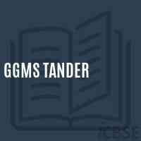 Ggms Tander Middle School Logo