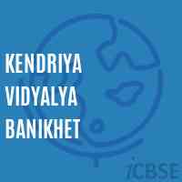 Kendriya Vidyalya Banikhet Senior Secondary School Logo