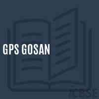 Gps Gosan Primary School Logo