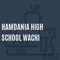 Hamdania High School Wachi Logo