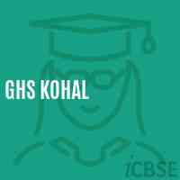 Ghs Kohal Secondary School Logo