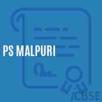 Ps Malpuri Primary School Logo