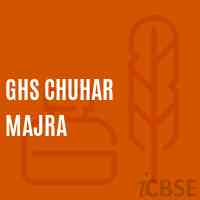 Ghs Chuhar Majra Secondary School Logo