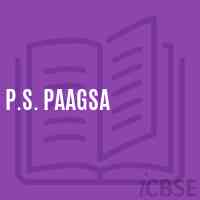 P.S. Paagsa Primary School Logo
