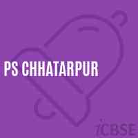 Ps Chhatarpur Primary School Logo