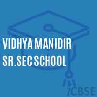 Vidhya Manidir Sr.Sec School Logo