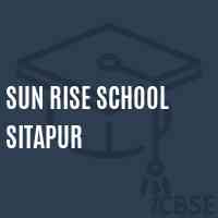 Sun Rise School Sitapur Logo