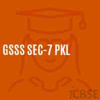 Gsss Sec-7 Pkl High School Logo