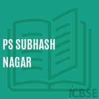 Ps Subhash Nagar Primary School Logo
