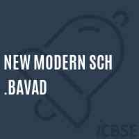 New Modern Sch .Bavad Middle School Logo