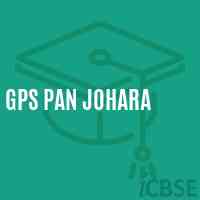 Gps Pan Johara Primary School Logo