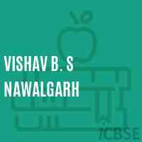 Vishav B. S Nawalgarh Secondary School Logo
