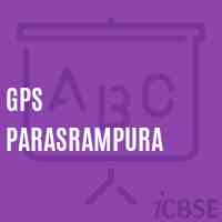 Gps Parasrampura Primary School Logo