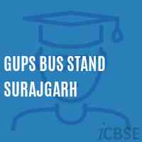 Gups Bus Stand Surajgarh Middle School Logo