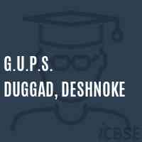 G.U.P.S. Duggad, Deshnoke Middle School Logo