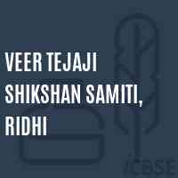 Veer Tejaji Shikshan Samiti, Ridhi Middle School Logo