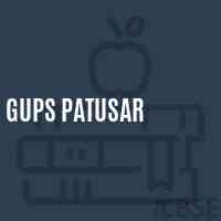Gups Patusar Middle School Logo
