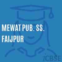 Mewat Pub. Ss. Faijpur Secondary School Logo
