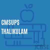 Cmsups Thalikulam Middle School Logo