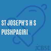 St Joseph'S H S Pushpagiri Secondary School Logo