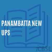 Panambatta New Ups Middle School Logo