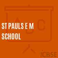 St Pauls E M School Logo