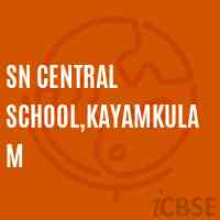 Sn Central School,Kayamkulam Logo