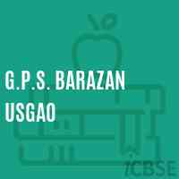 G.P.S. Barazan Usgao Primary School Logo