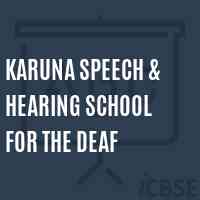 Karuna Speech & Hearing School For The Deaf Logo