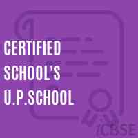 Certified School'S U.P.School Logo