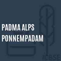 Padma Alps Ponnempadam Primary School Logo