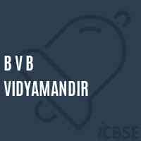 B V B Vidyamandir Senior Secondary School Logo
