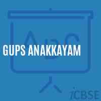Gups Anakkayam Middle School Logo