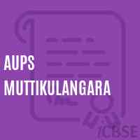 Aups Muttikulangara Middle School Logo